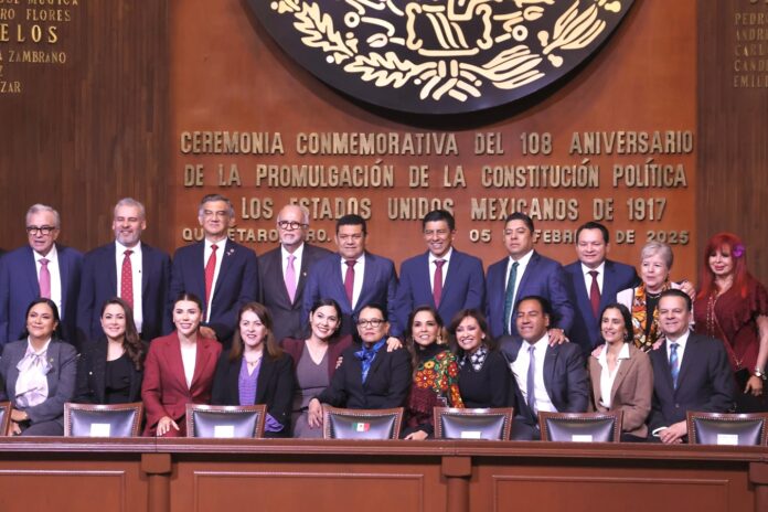 Asistió Gobernadora a Ceremonia de la Conmemoración del 108 Aniversario de la Promulgación de la Constitución de México- AlternativaTlx