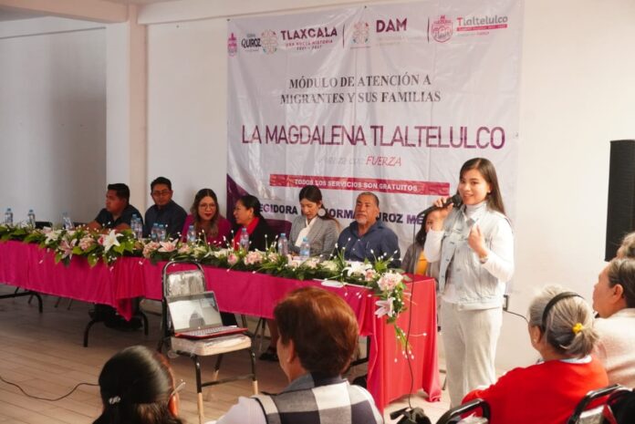 Dirección de Atención a Migrantes da a Conocer sus Servicios en Nanacamilpa, Teolocholco y Tlaltelulco- AlternativaTlx