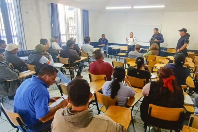Dirección de Seguridad Pública de Huamantla y Presidentes de Comunidad Mejoran la Coordinación para Proteger a la Población- AlternativaTlx