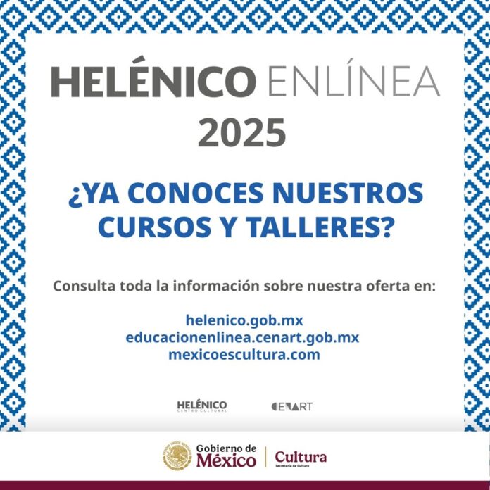 El Centro Cultural Helénico Presenta el Programa Helénico en Línea 2025