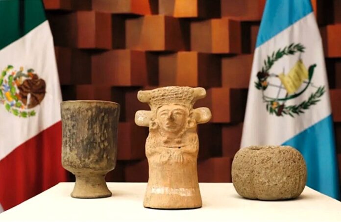 El INAH Coadyuva en la Devolución de 54 Bienes Patrimoniales a Guatemala - AlternativaTlx