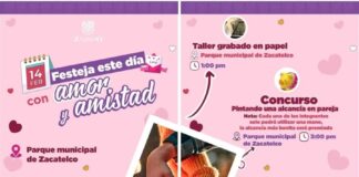 Gobierno Municipal de Zacatelco te Invita a Festejar el Día con Amor y Amistad con Actividades- AlternativaTlx