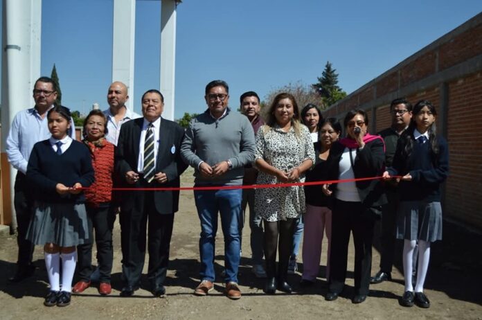 Importante Obra de Infraestructura en la Telesecundaria Miguel N. Lira de Xochicalco- AlternativaTlx