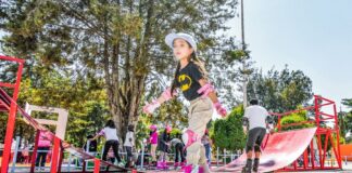 Niñas, Niños y Jóvenes de Huamantla Reciben Clase de Experto en Patinaje- AlternativaTlx