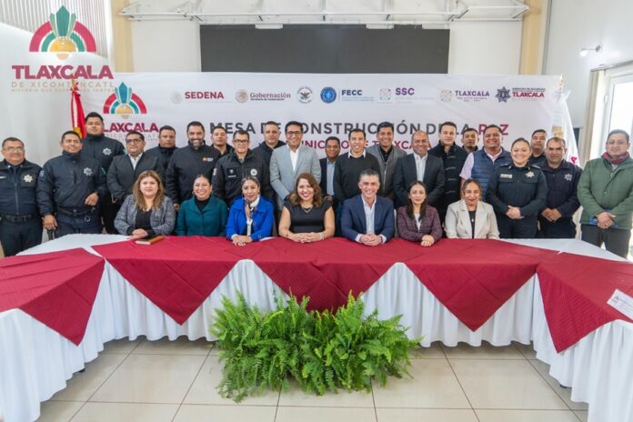 Preside Alcalde de Tlaxcala Alfonso Sánchez la Mesa para la Construcción de la Paz- AlternativaTlx