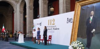 Presidenta Claudia Sheinbaum encabeza Conmemoración del 112 Aniversario Luctuoso de Francisco I. Madero - AlternativaTlx