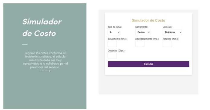 SMyT Pone a  Disposición el Simulador de Costos por Servicios de Grúas y Corralones- AlternativaTlx