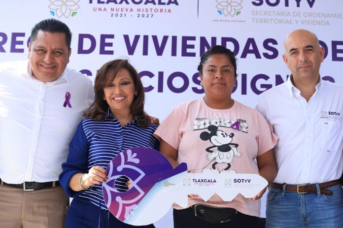 Acciones de Vivienda son Gratuitas, si Alguien Pide Dinero es Fraude: Gobernadora Lorena Cuéllar- AlternativaTlx 