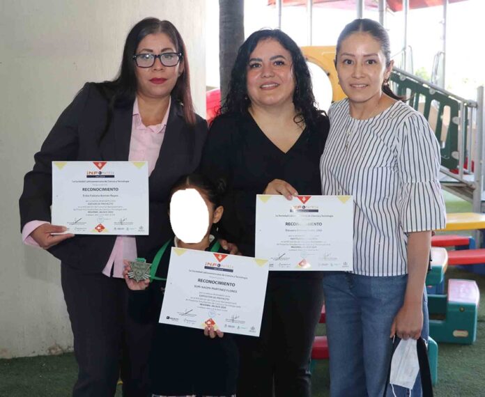 Alumna de Preescolar gana medalla de oro en concurso de ciencias - AlternativaTlx