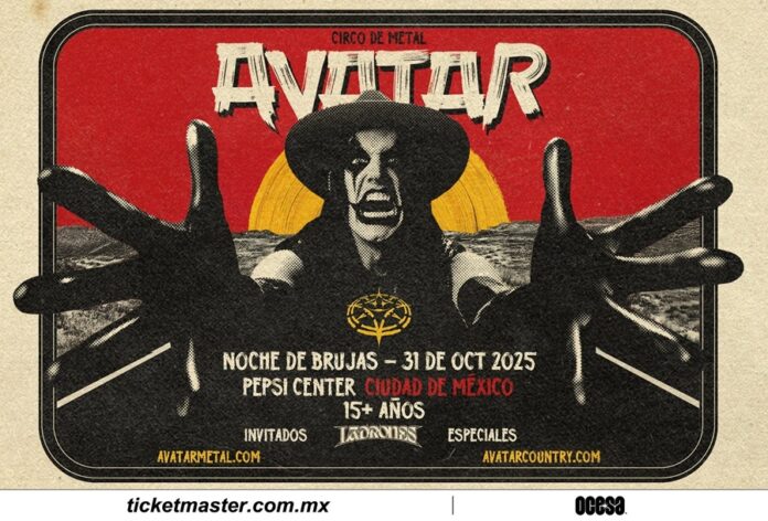 Avatar invadirá la Ciudad de México con su poderoso circo de metal - AlternativaTlx