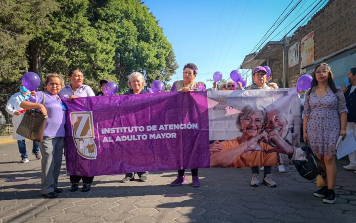 Caminata por la Igualdad y la Justicia, Liderada por Personas de la Tercera Edad de Zacatelco- AlternativaTlx Caminata por la Igualdad y la Justicia, Liderada por Personas de la Tercera Edad de Zacatelco- AlternativaTlx