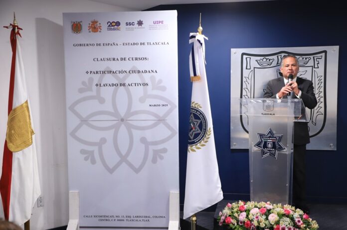 Clausura SSC Primer Encuentro de Capacitación de Proximidad Social Policial y Blanqueo de Capitales - AlternativaTlx