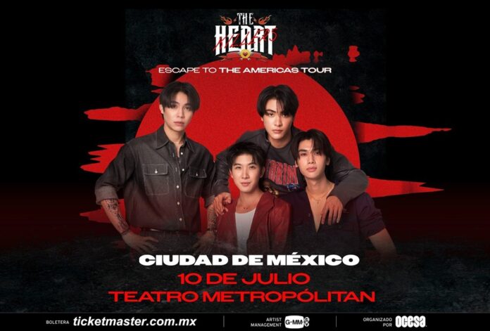 El elenco principal de la serie tailandesa, The Heart Killers, llegará a México con su Escape to the Americas Tour para un fan meeting inolvidable - AlternativaTlx
