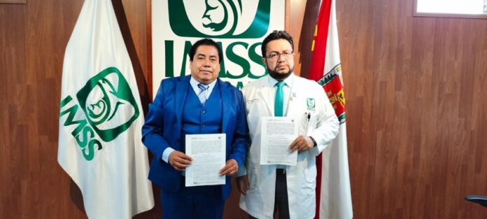 Firma Casa de las Artesanías de Tlaxcala Convenio con el IMSS- AlternativaTlx 