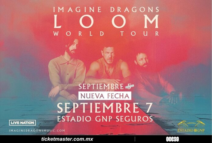 Imagine Dragons anuncia una segunda fecha en la CDMX de su Loom World Tour - AlternativaTlx