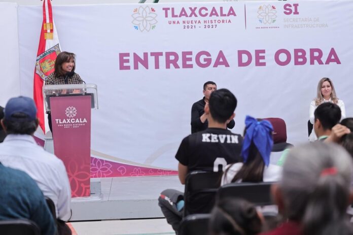 Inaugura Gobernadora Lorena Cuéllar Polideportivo en Lázaro Cárdenas- AlternativaTlx  