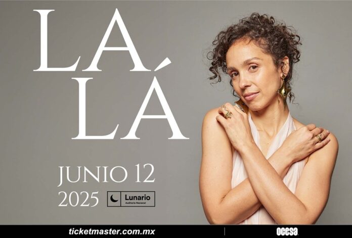 La Ciudad de México se iluminará con la voz y exquisitez sonora de la cantante La Lá en una noche mágica - AlternativaTlx