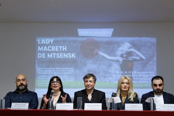 La Compañía Nacional de Ópera Honra a Shostakovich con el Estreno en México de Lady Macbeth de Mtsensk - AlternativaTlx