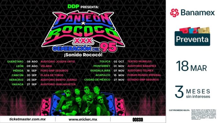 La fiesta está lista para festejar 30 años de Sonido Rococó - AlternativaTlx