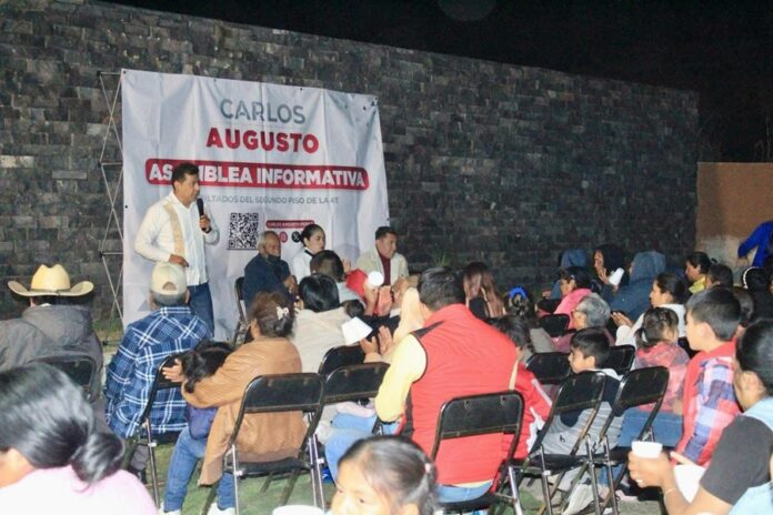 Llama Carlos Augusto a Construir el Segundo Piso de la Cuarta Transformación con la Fuerza del Pueblo- AlternativaTlx 