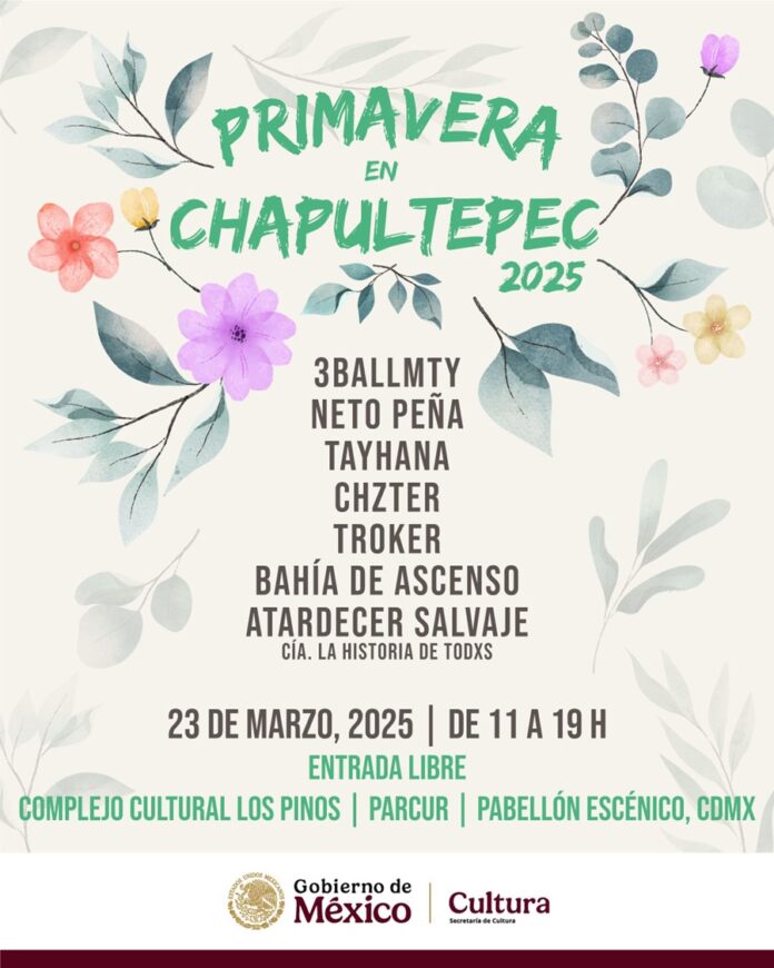 Llega La “Primavera En Chapultepec” - AlternativaTlx