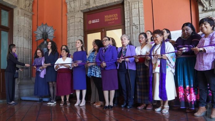 Presidenta Claudia Sheinbaum Inaugura la Sala Mujeres en la Historia en Palacio Nacional en Conmemoración del 8M - AlternativaTlx