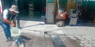 Realiza CAPAMH Acciones de Limpieza de Desazolve Andador San Luis de Huamantla- AlternativaTlx 