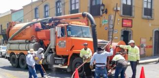 Realiza CAPAMH Jornada Intensiva de Mantenimiento y Limpieza de Colectores de Aguas Sanitarias en Huamantla- AlternativaTlx  