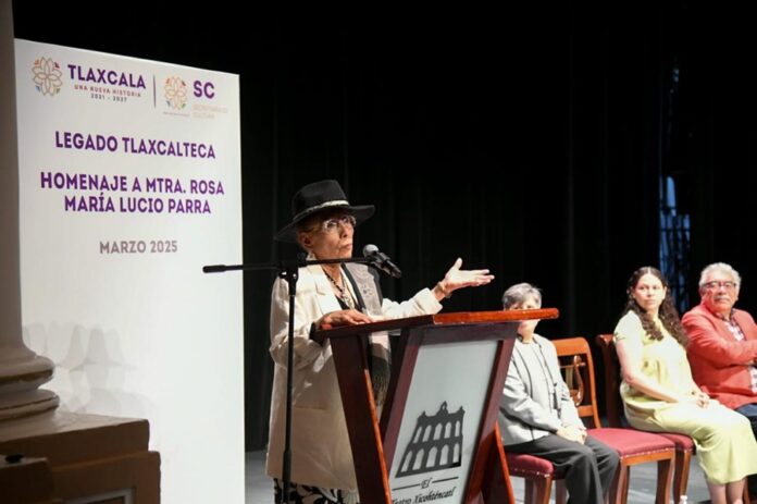 Reconocen Legado de la Maestra Rosa María Lucio Parra a Tlaxcala- AternativaTlx Reconocen Legado de la Maestra Rosa María Lucio Parra a Tlaxcala- AternativaTlx
