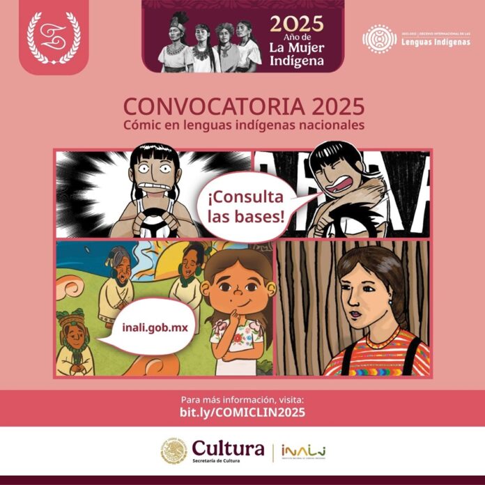 Se Publica la Convocatoria 2025 Cómic en Lenguas Indígenas Nacionales - AlternativaTlx