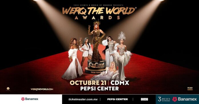 ¡La gira oficial de Rapaul's Drag Race Werq the World 2025 te llevará a un viaje glamuroso a través de los premios más icónicos - AlternativaTlx ¡La gira oficial de Rapaul's Drag Race