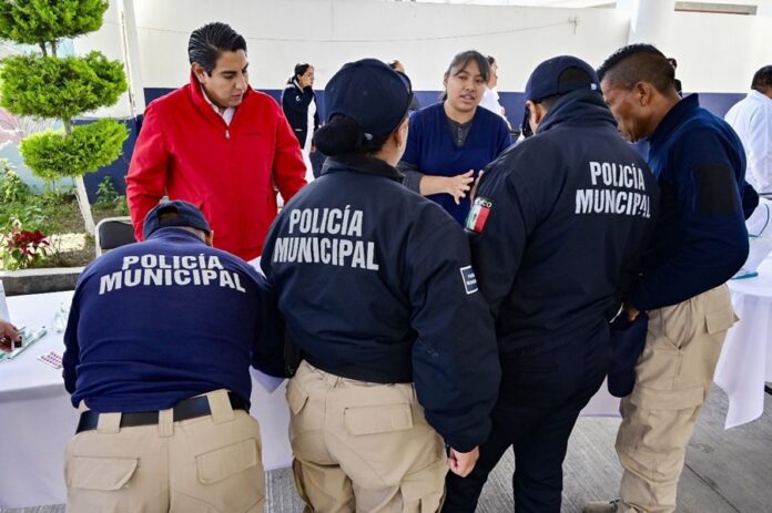 Ayuntamiento de Huamantla Realiza Jornada de Salud en Beneficio de Elementos Policíacos Ayuntamiento de Huamantla Realiza Jornada de Salud en Beneficio de Elementos Policíacos- AlternativaTlx