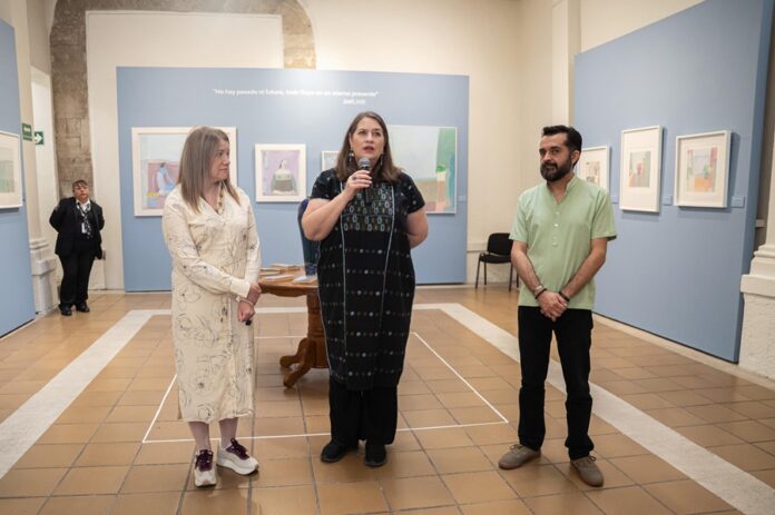 Joy Laville E Ioulia Akhmadeeva Dialogan en el Museo Nacional de la Estampa - AlternativaTlx