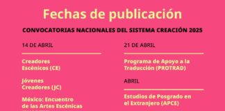 La Secretaría de Cultura del Gobierno de México anuncia las Convocatorias Nacionales 2025 del Sistema Creación - AlternativaTlx