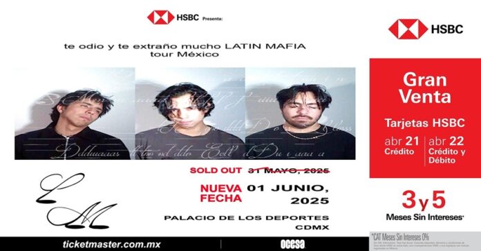 Latin Mafia anuncia su segunda fecha en Ciudad de México - AlternativaTlx