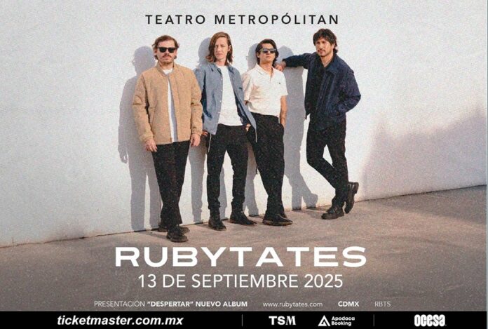 Rubytates inundará con su sonido fresco a la CDMX - AlternativaTlx