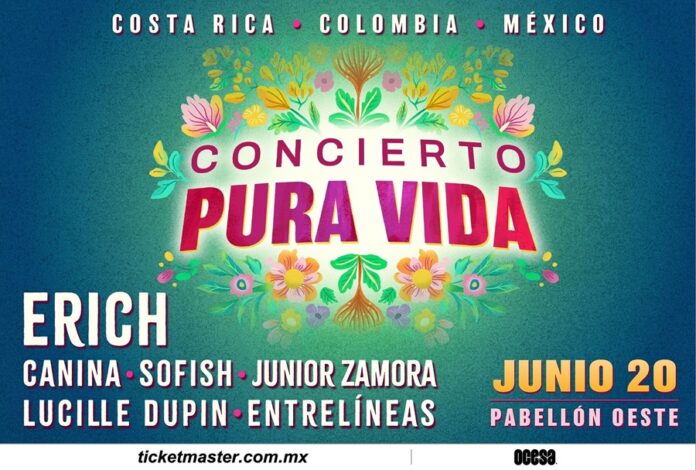Ven a disfrutar de una noche llena de talento latino en el Concierto Pura Vida - AlternativaTlx