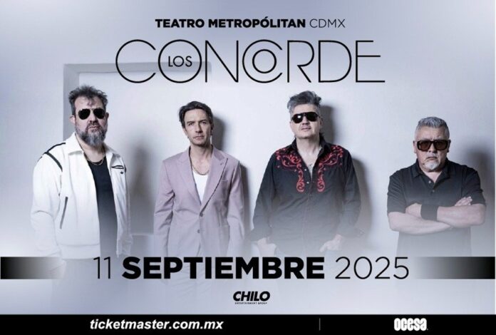 ¡Los Concorde te harán sentir una “Bomba de Tiempo” en su Próximo Concierto! - AlternativaTlx