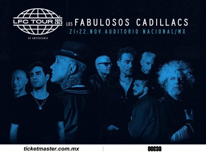 ¡Los Fabulosos Cadillacs celebrarán 40 años de historia con sus fans mexicanos! - AlternativaTlx ¡Los Fabulosos Cadillacs celebrarán 40 años de historia con sus fans mexicanos! - AlternativaTlx