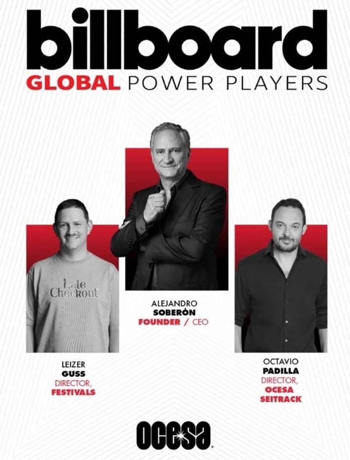 Alejandro Soberón, Fundador y Director General de OCESA, es reconocido por Billboard como uno de los Global Power Players 2025 - AlternativaTlx