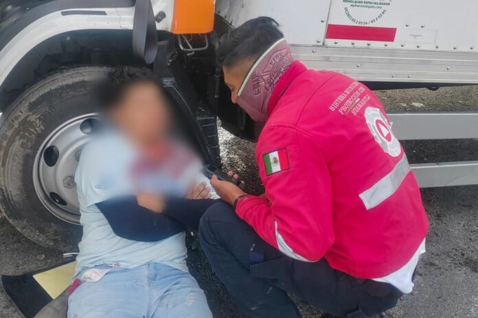 Atiende Policía Municipal y Protección Civil de Huamantla Accidente en Cruce Ferroviario- AlternativaTlx 