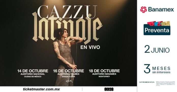 Cazzu anuncia gira por México - AlternativaTlx
