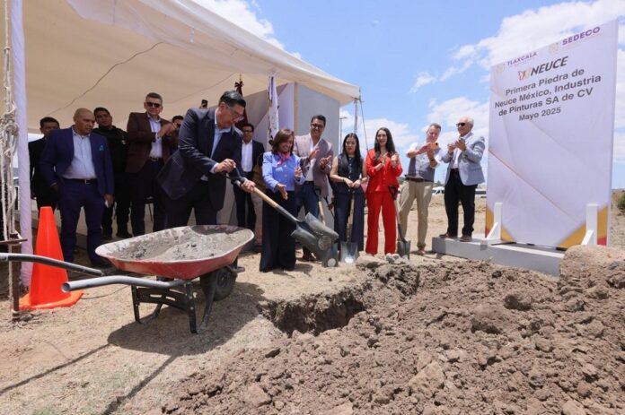 Colocan Autoridades Primera Piedra de Empresa Internacional NEUCE México; Inversión será de 600 MDP- AlternativaTlx Colocan Autoridades Primera Piedra de Empresa Internacional NEUCE México; Inversión será de 600 MDP- AlternativaTlx