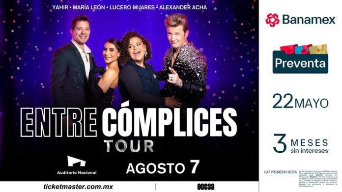 Entre Cómplices Tour, la nueva generación del pop mexicano conquistará el Auditorio Nacional - AlternativaTlx