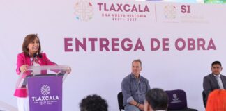 Entrega Gobernadora Pavimentación con Adoquín en Santa Catarina Ayometla- AlternativaTlx 