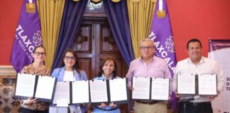 Firman Dependencias Convenio de Colaboración para Poner en Marcha el Programa de Escuelas Autosustentables- AlternativaTlx 