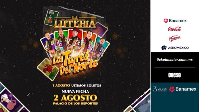 Los Tigres Del Norte anuncian una fecha más en Palacio de los Deportes - AlternativaTlx