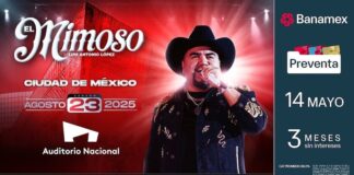 Mimoso anuncia nuevas fechas de su tour Nomás por gusto 2025 - AlternativaTlx