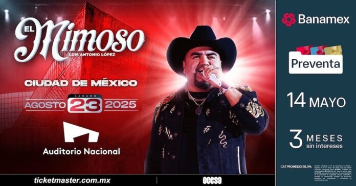 Mimoso anuncia nuevas fechas de su tour Nomás por gusto 2025 - AlternativaTlx