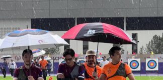Ni la Lluvia Detiene a los Mejores Atletas de Tiro con Arco, en el Mejor Escenario para la Olimpiada Nacional 2025- AlternativaTlx 